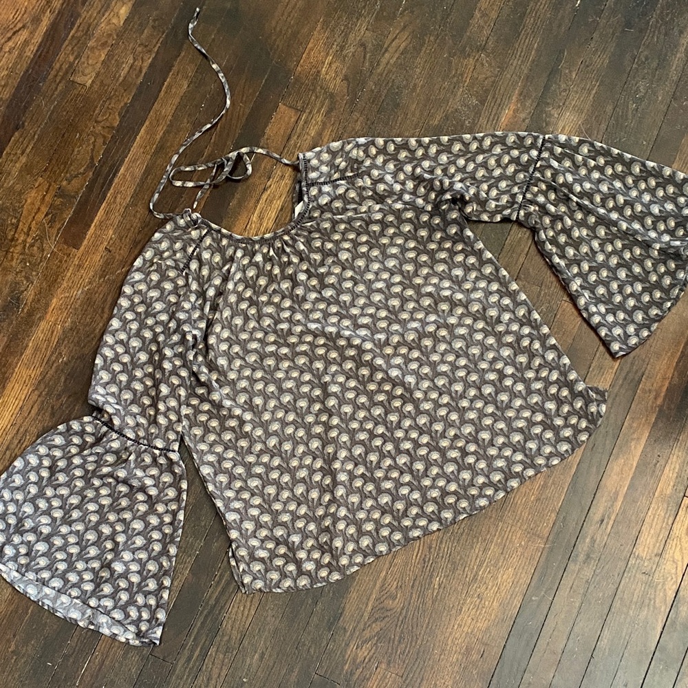 Loft Medium Bell-Sleeve Top